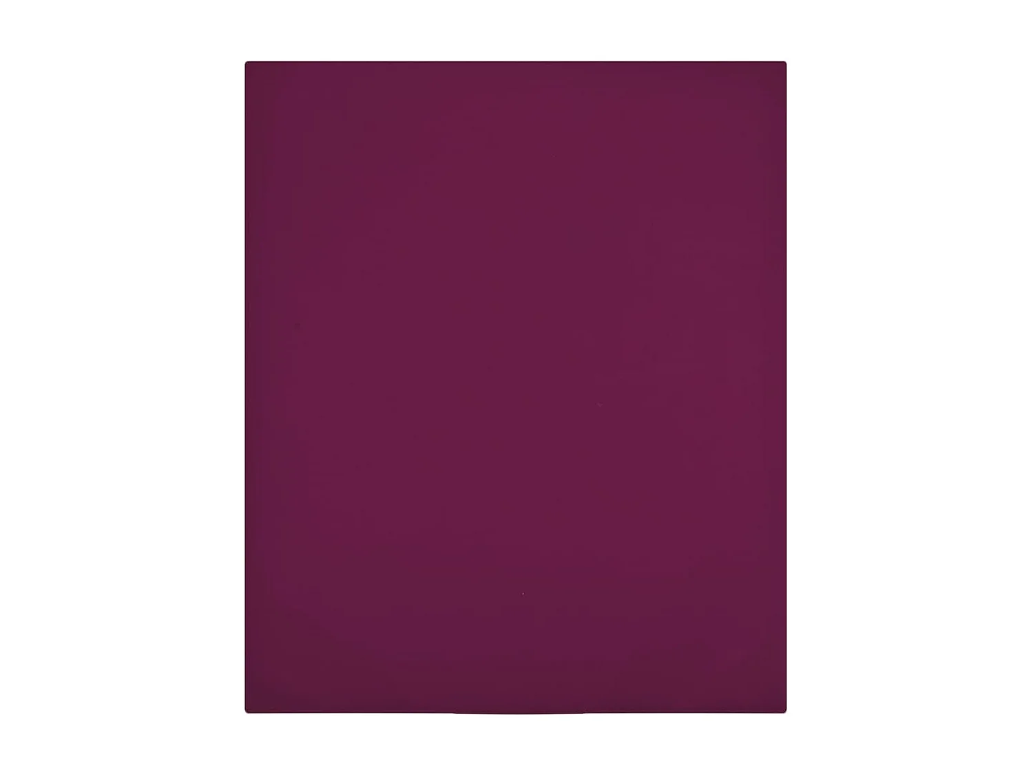 Drap-housse | Protege-matelas | Housse de matelas Jersey Bordeaux 160x200 cm Coton