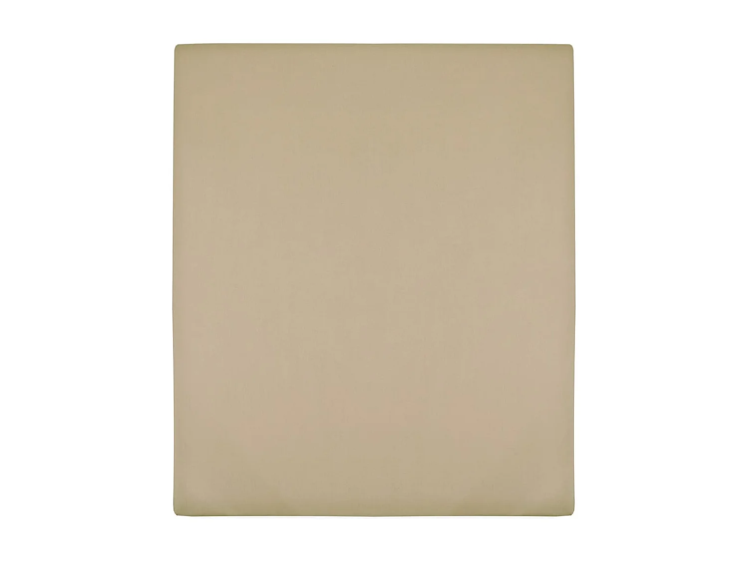 Draps-housses Jersey 2 pcs | Protege-matelas | Housse de matelas Taupe 90x200 cm Coton