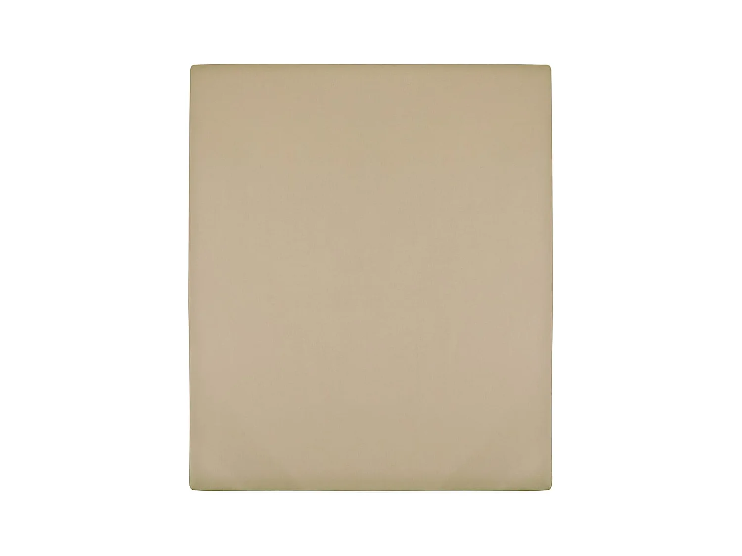 Drap-housse | Protege-matelas | Housse de matelas Jersey Taupe 90x200 cm Coton