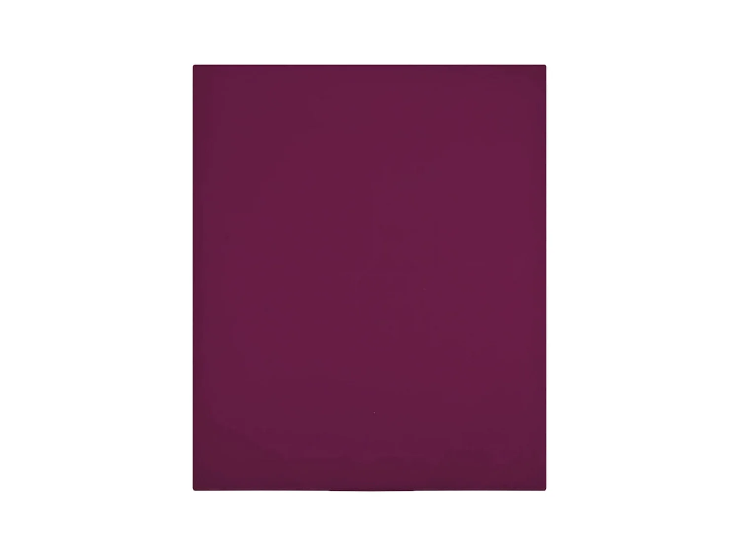 Drap-housse | Protege-matelas | Housse de matelas Jersey Bordeaux 90x200 cm Coton