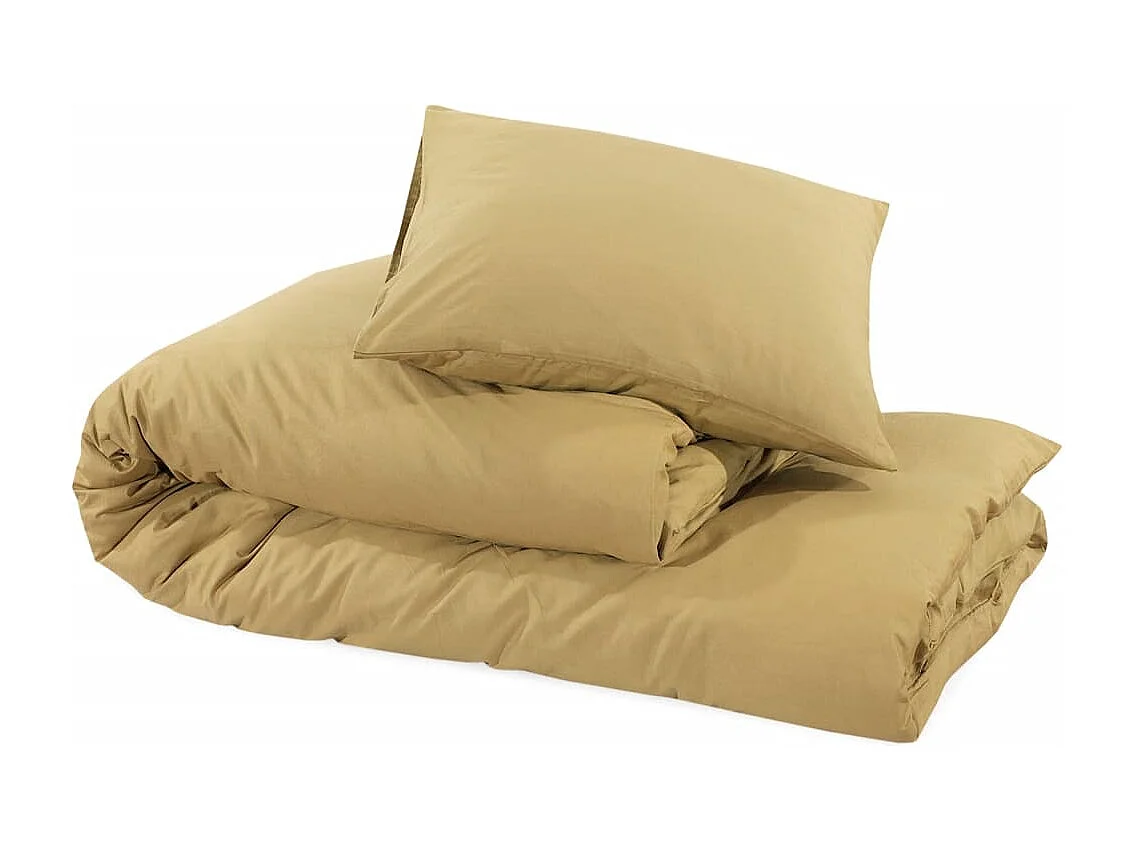 Ensemble de housse de couette | Parure de lit Taupe 200x200 cm Microfibre
