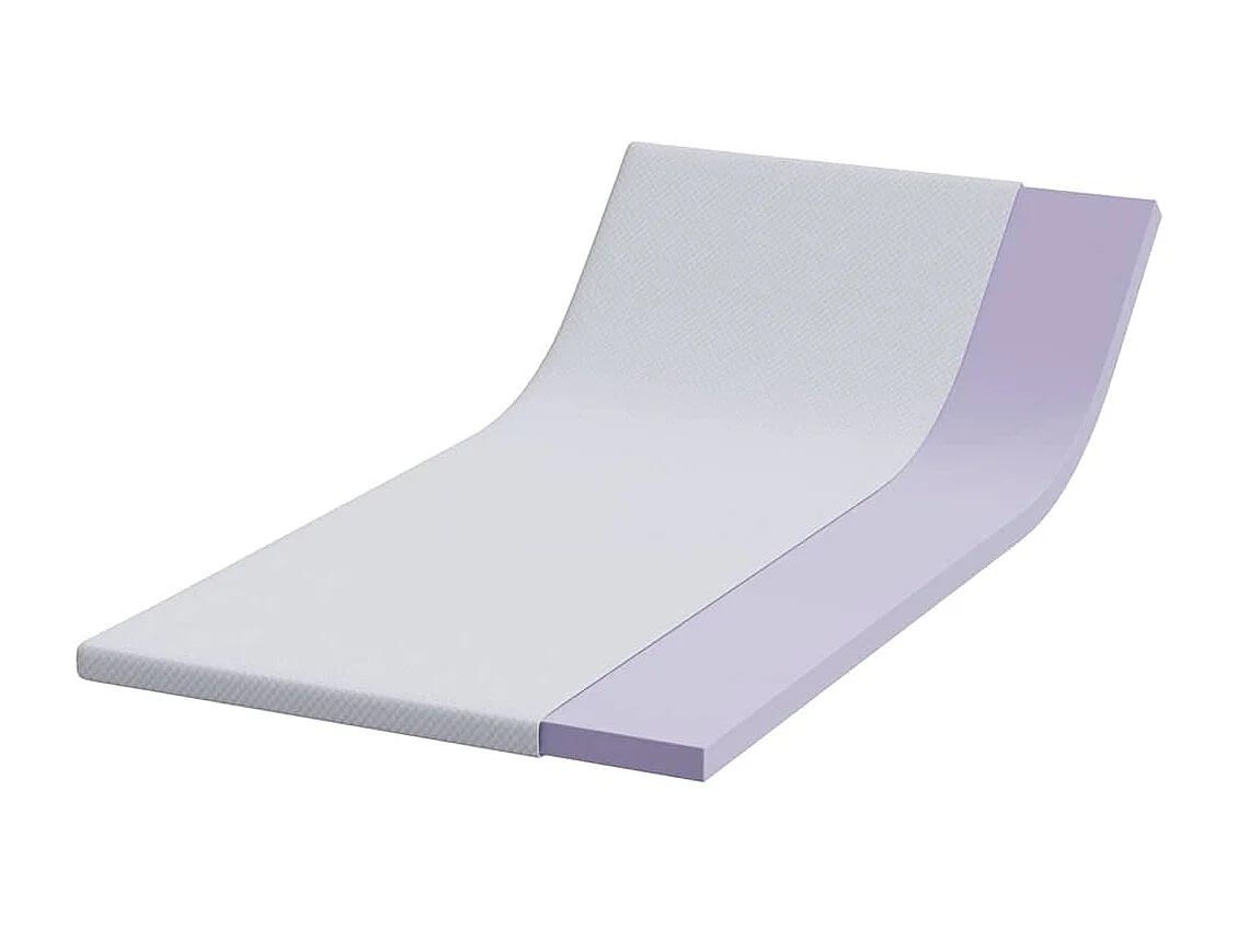 Surmatelas  | Coussins de Matelas | Couvre-matelas Blanc 100 x 200 cm