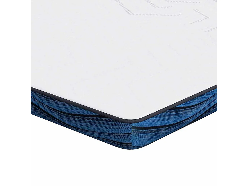 Surmatelas  | Coussins de Matelas | Couvre-matelas Blanc et Bleu 100 x 200 cm