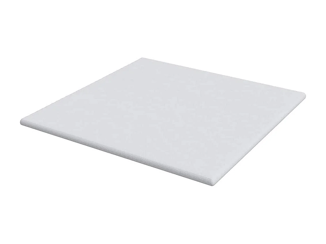 Surmatelas  | Coussins de Matelas | Couvre-matelas Blanc 180 x 200 cm