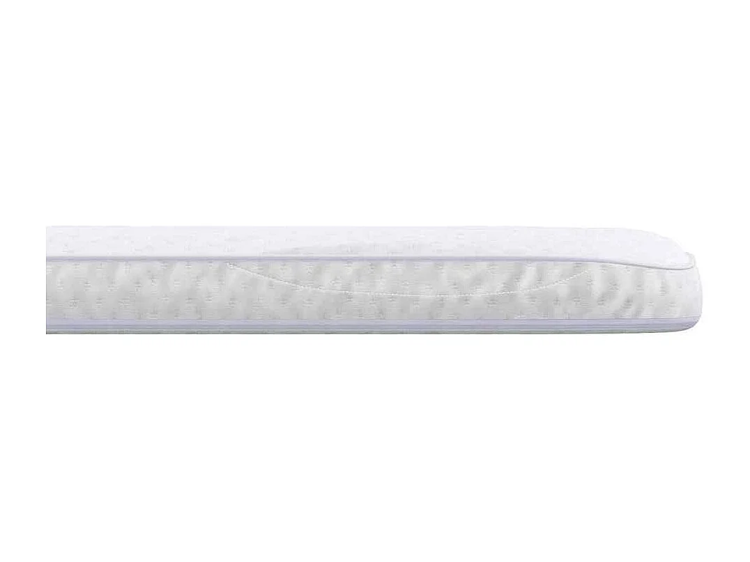 Surmatelas  | Coussins de Matelas | Couvre-matelas Blanc 200 x 200 cm Polyester sans colle