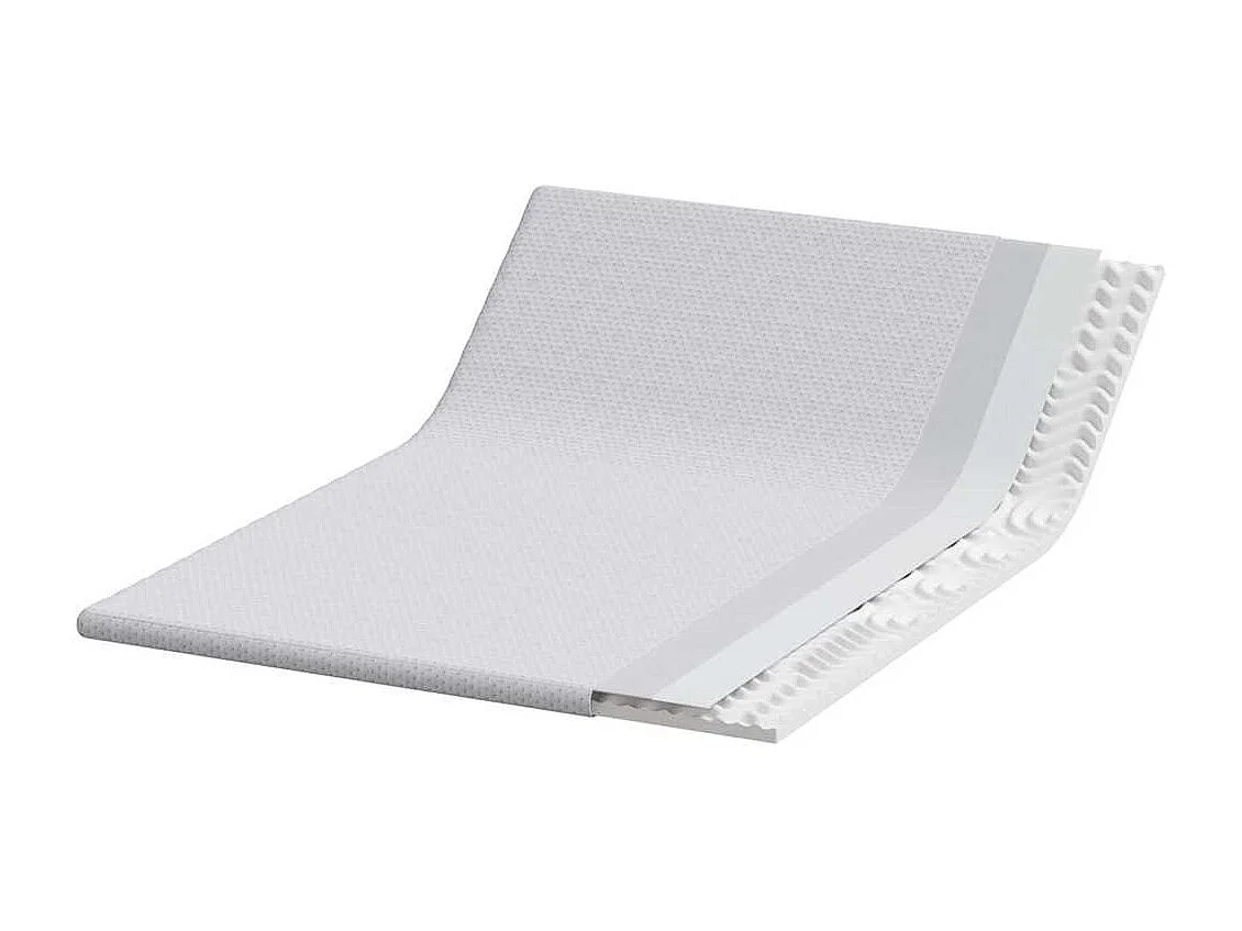 Surmatelas  | Coussins de Matelas | Couvre-matelas Blanc 140 x 190 cm