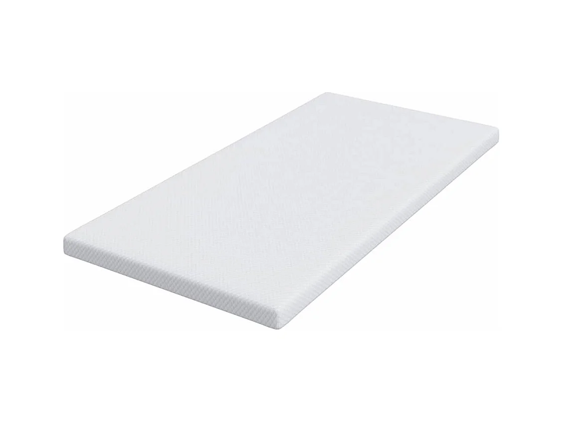 Surmatelas  | Coussins de Matelas | Couvre-matelas Blanc 90 x 200 cm