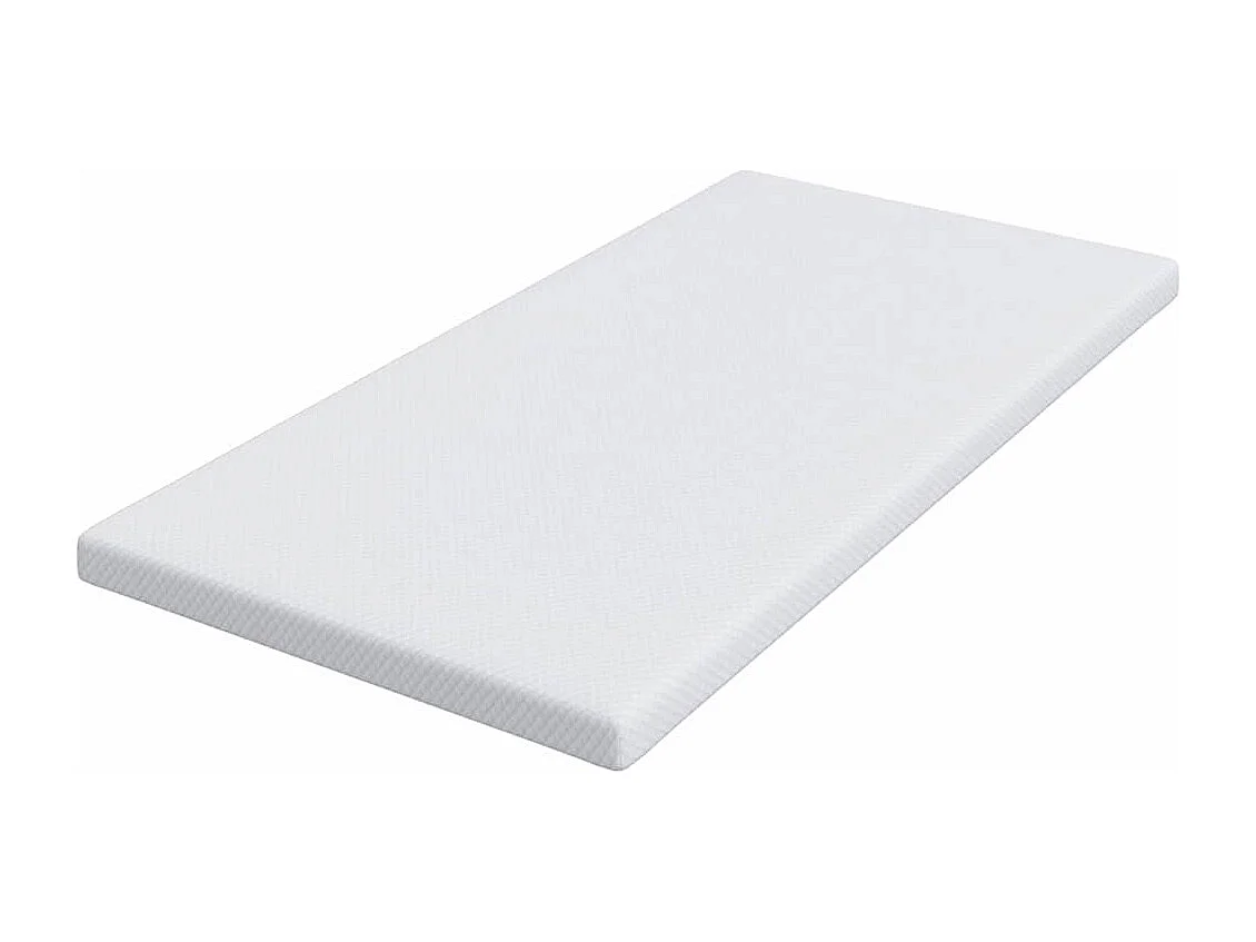 Surmatelas  | Coussins de Matelas | Couvre-matelas Blanc 90 x 200 cm