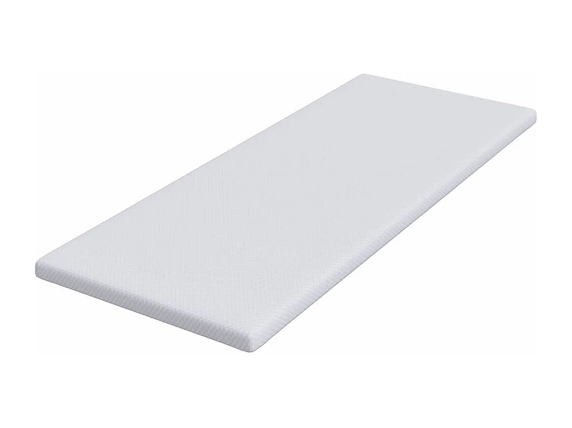 Surmatelas  | Coussins de Matelas | Couvre-matelas Blanc 80 x 200 cm