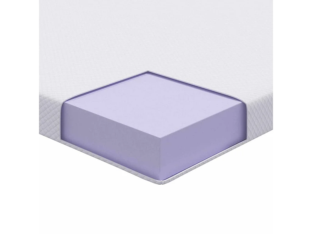 Surmatelas  | Coussins de Matelas | Couvre-matelas Blanc 160 x 200 cm