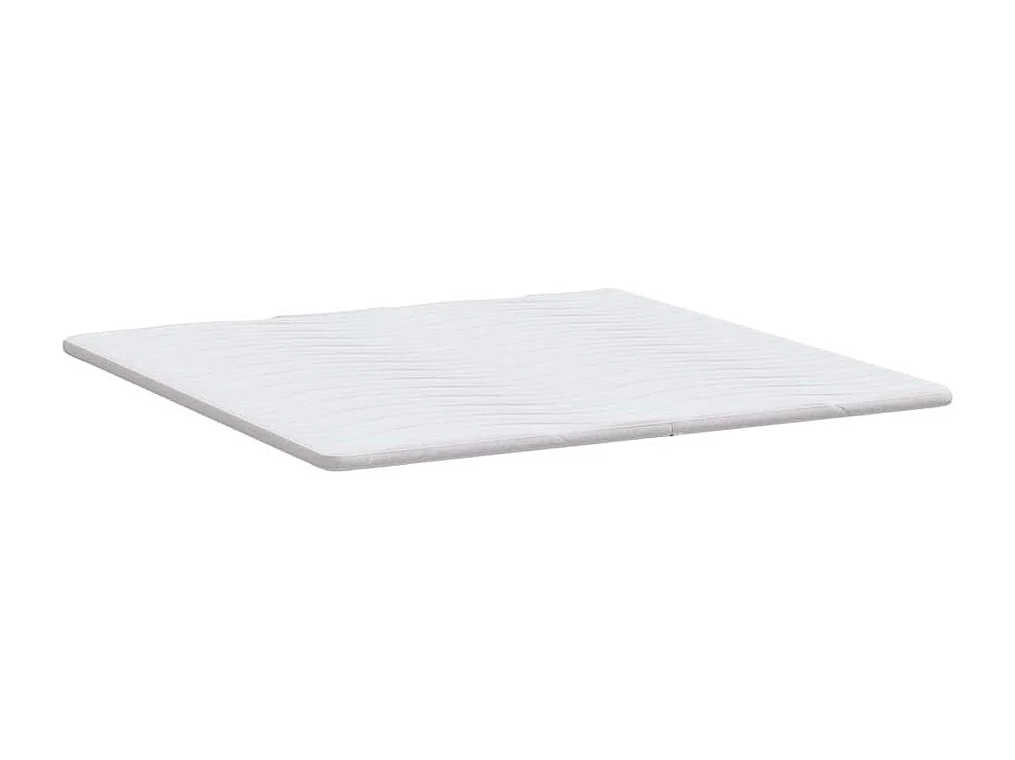 Surmatelas  | Coussins de Matelas | Couvre-matelas Blanc 180 x 200 cm Polyester sans colle