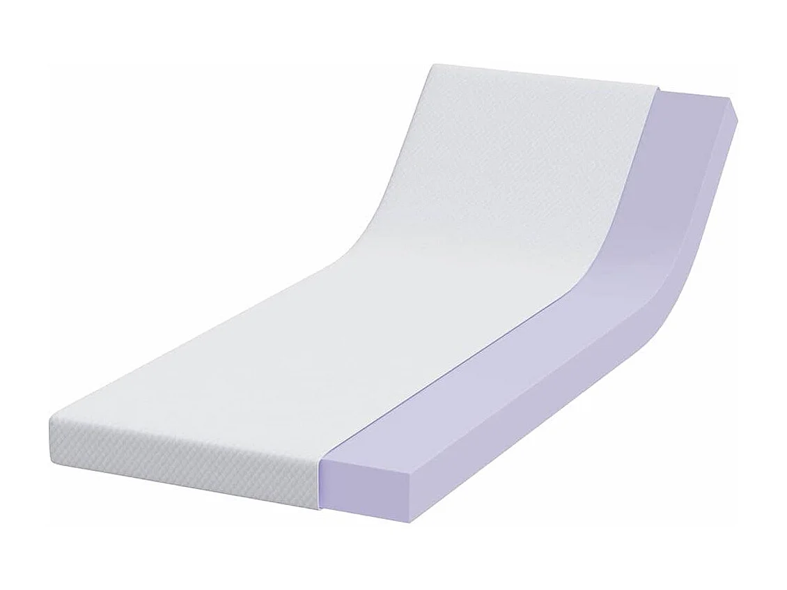 Surmatelas  | Coussins de Matelas | Couvre-matelas Blanc 70 x 200 cm