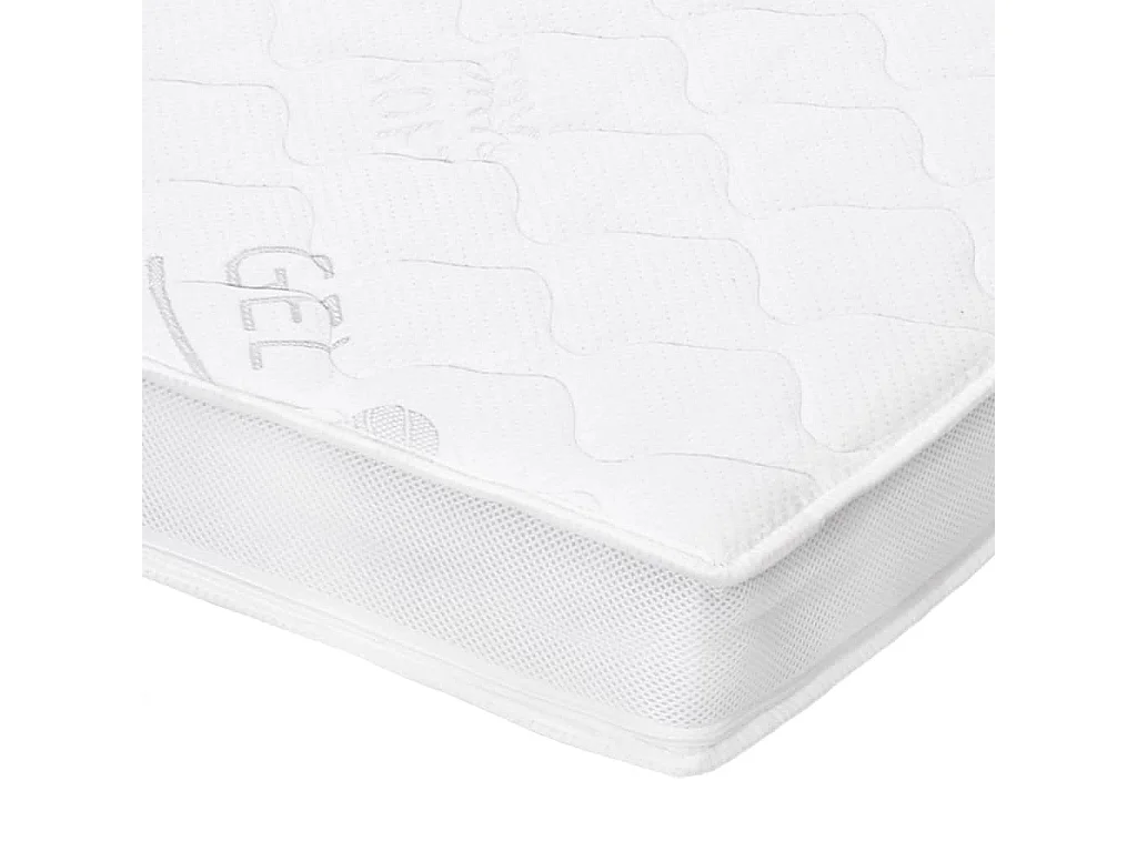 Surmatelas  | Coussin de Matelas 100 x 200 cm Mousse de gel 7 cm
