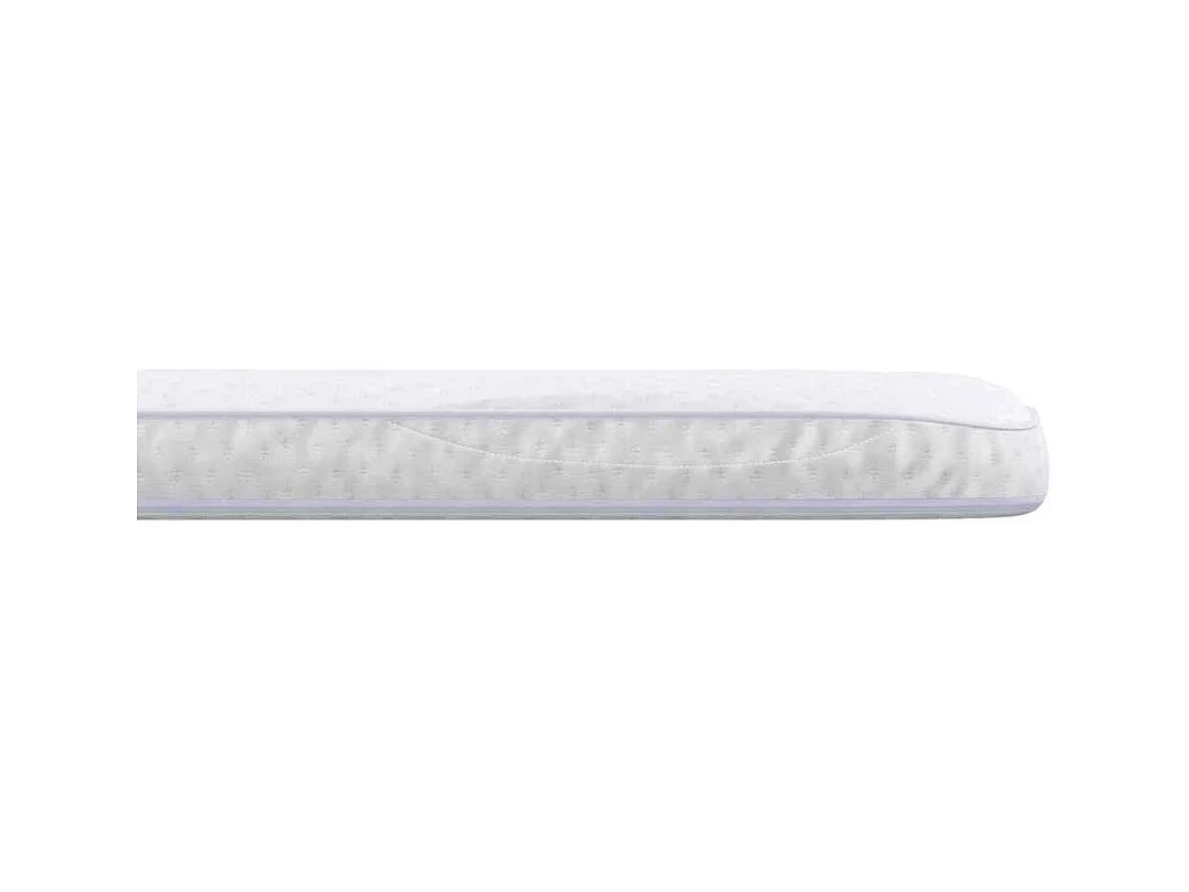 Surmatelas  | Coussins de Matelas | Couvre-matelas Blanc 140 x 200 cm Polyester sans colle