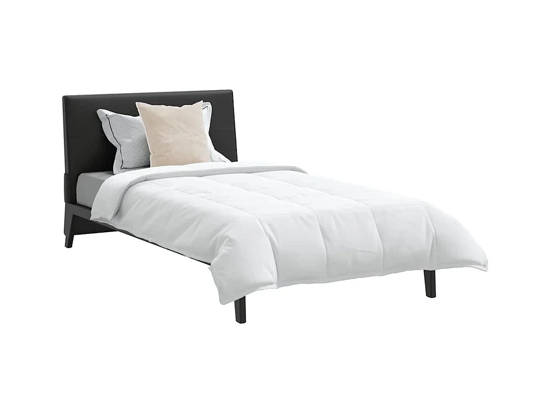 Ensemble de Couette avec oreiller 2 pcs Duvets | Couverture Blanc 135 x 220 cm Bas