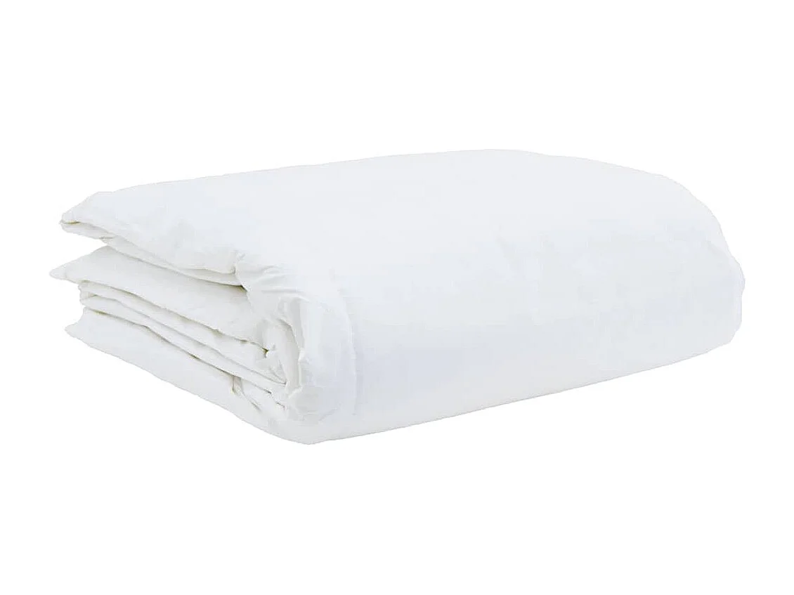Couettes & Duvets | Couverture Blanc 240 x 260 cm Bas