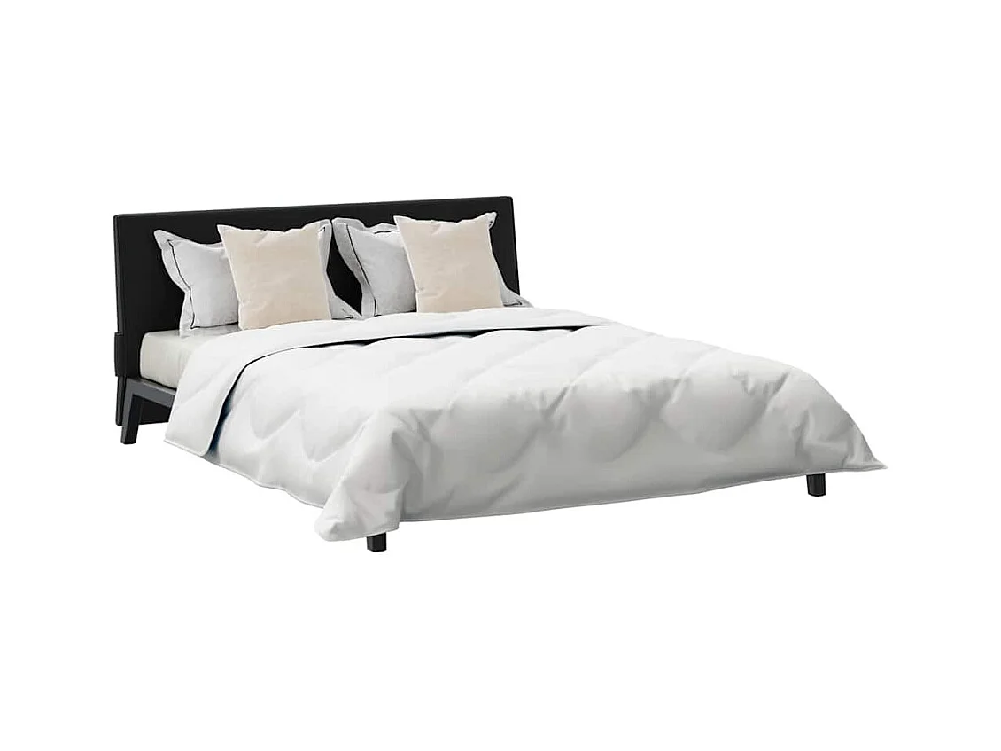 Ensemble de Couette 3 pcs Duvets | Couverture Blanc 200 x 220 cm Microfibre