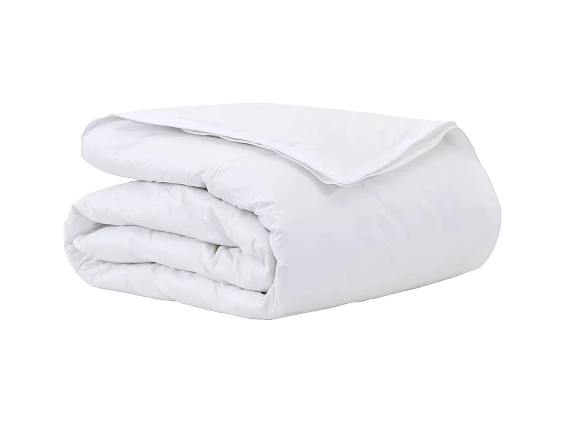 Couettes & Duvets | Couverture Blanc 155 x 200 cm Bas