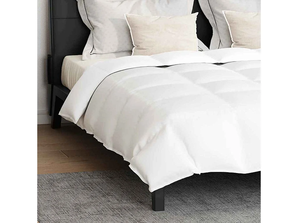 Couette | Duvet | Couverture avec oreiller 3 pcs Blanc Bas