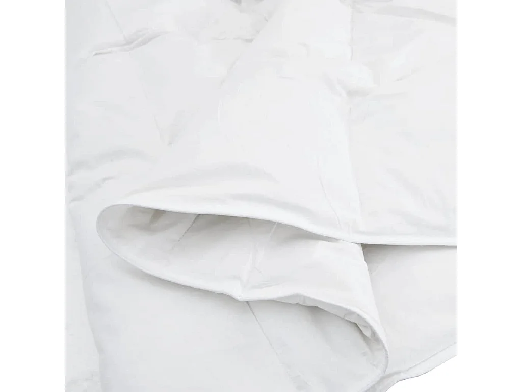 Couettes & Duvets | Couverture Blanc 200 x 200 cm Bas