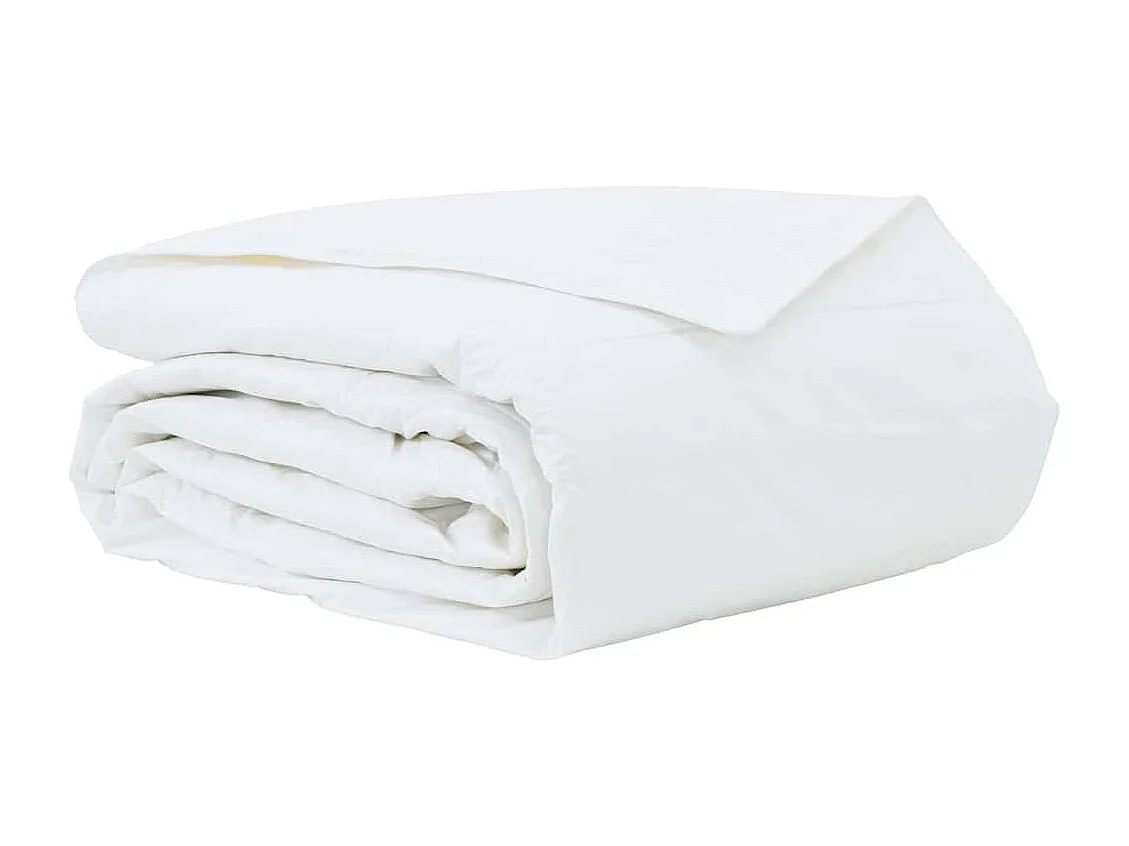 Couettes & Duvets | Couverture Blanc 240 x 200 cm Bas