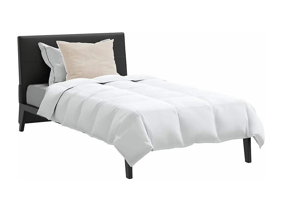 Ensemble de Couette avec oreiller 2 pcs Duvets | Couverture Blanc 135 x 200 cm Bas