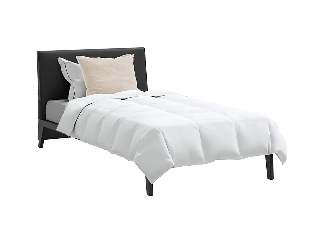 Ensemble de Couette avec oreiller 2 pcs Duvets | Couverture Blanc 140 x 220 cm Bas