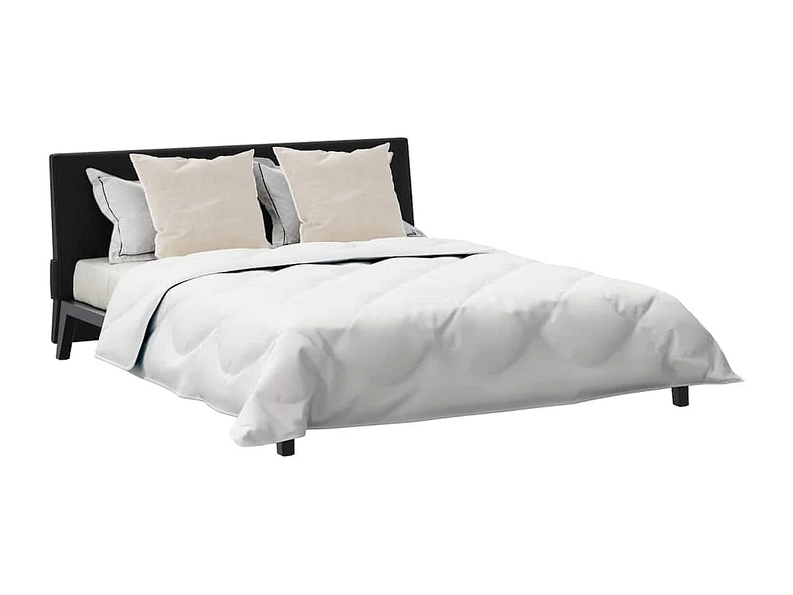 Ensemble de Couette 3 pcs Duvets | Couverture Blanc 240 x 200 cm Microfibre