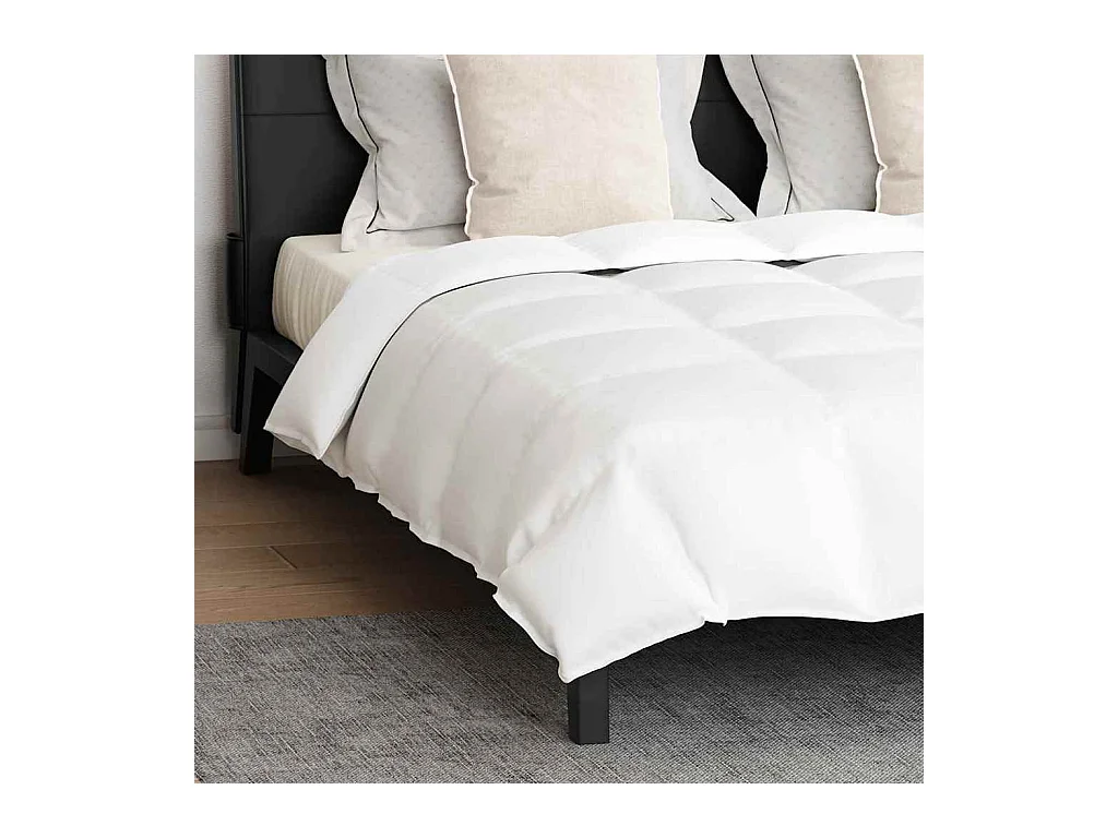 Couette | Duvet | Couverture avec oreiller 3 pcs Blanc Bas