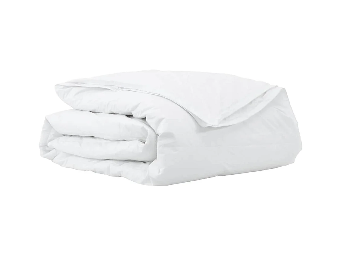 Couettes & Duvets | Couverture Blanc 240 x 260 cm Bas