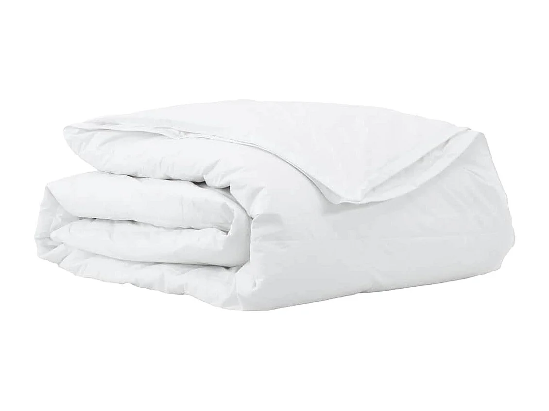 Couettes & Duvets | Couverture Blanc 240 x 260 cm Bas