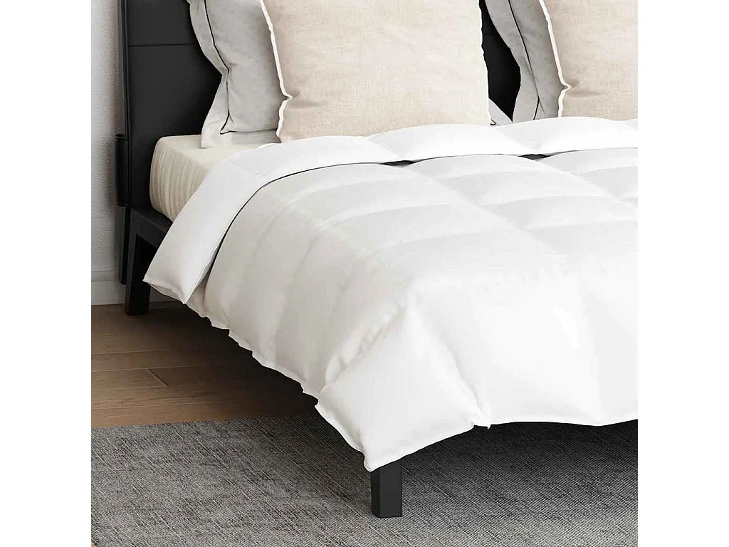 Couette | Duvet | Couverture avec oreiller 3 pcs Blanc Bas