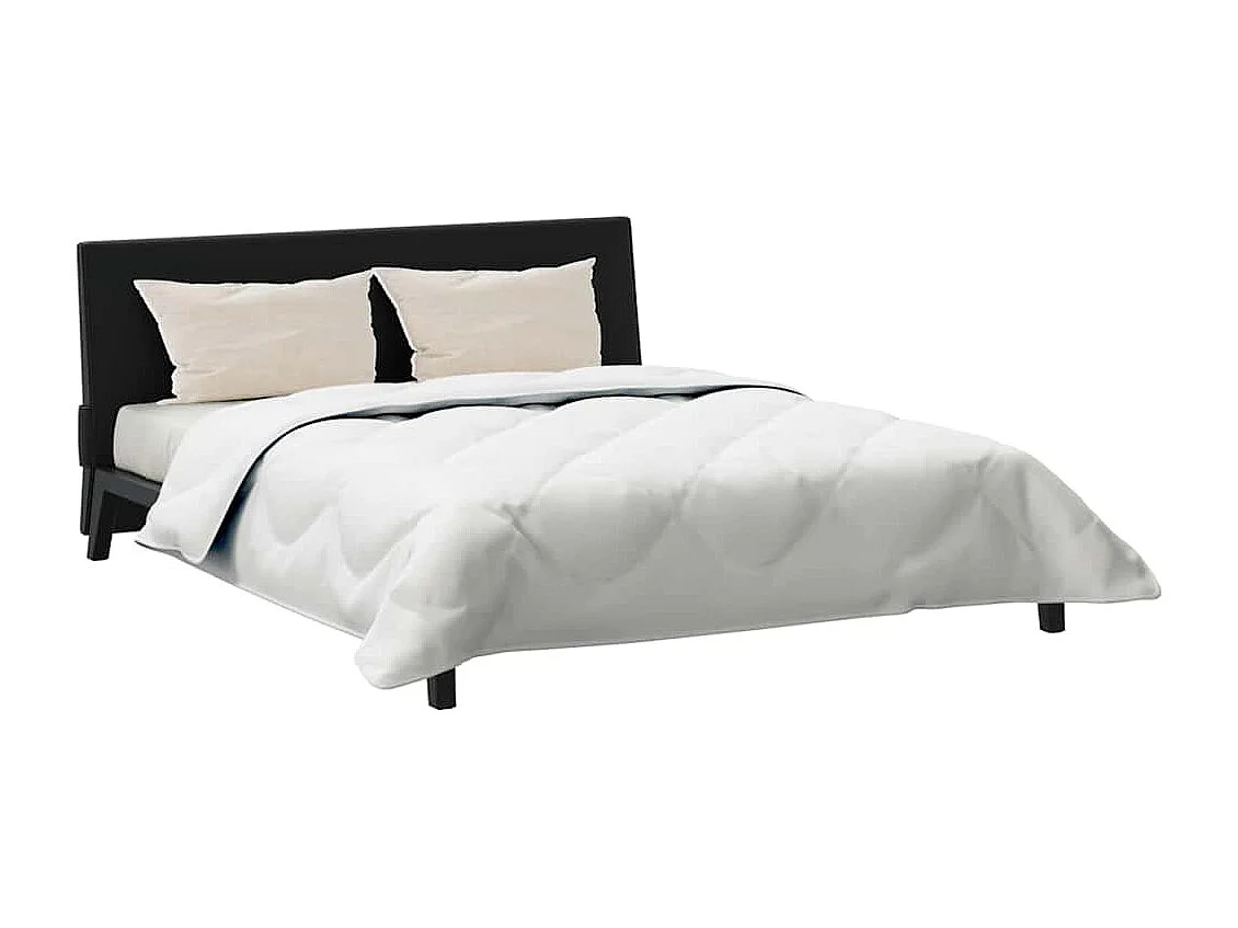 Couette | Duvet | Couverture avec oreiller 3 pcs Blanc 240 x 260 cm Microfibre