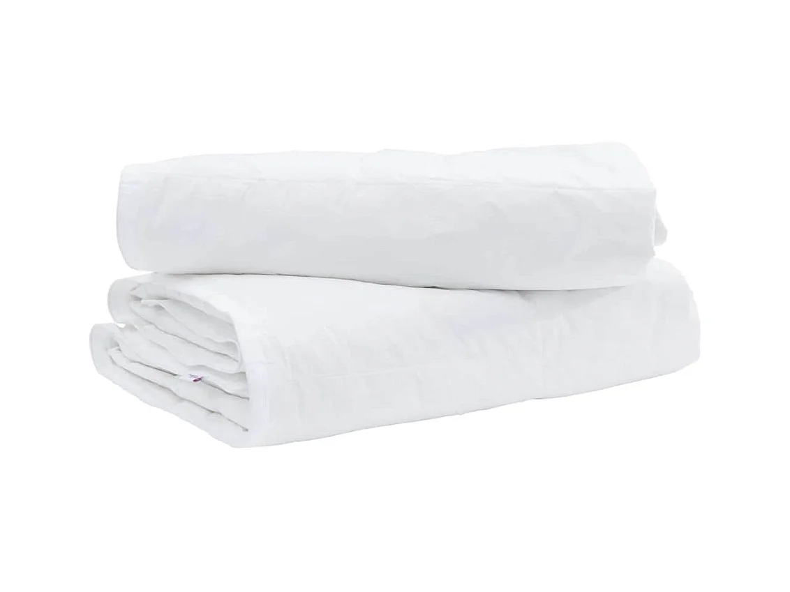 Couettes & Duvets | Couverture Blanc 135 x 200 cm Bas