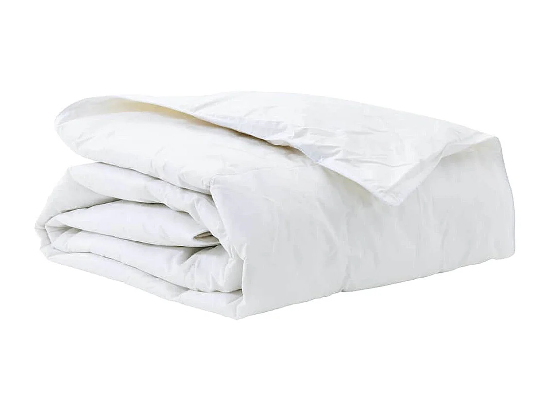 Couettes & Duvets | Couverture Blanc 155 x 200 cm Bas