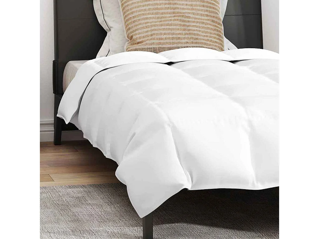 Couette | Duvet | Couverture Autre avec oreiller 2 pcs Blanc 140 x 200 cm Bas