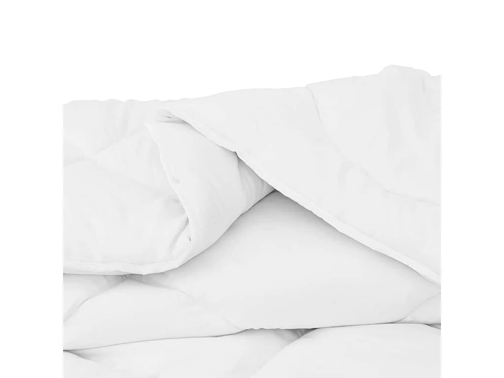Couette | Duvet | Couverture Autre avec oreiller 3 pcs Blanc 200 x 200 cm Microfibre