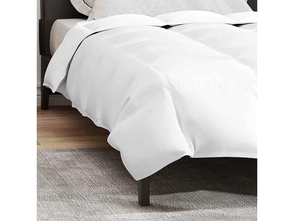 Couettes & Duvets | Couverture Blanc 140 x 220 cm Bas
