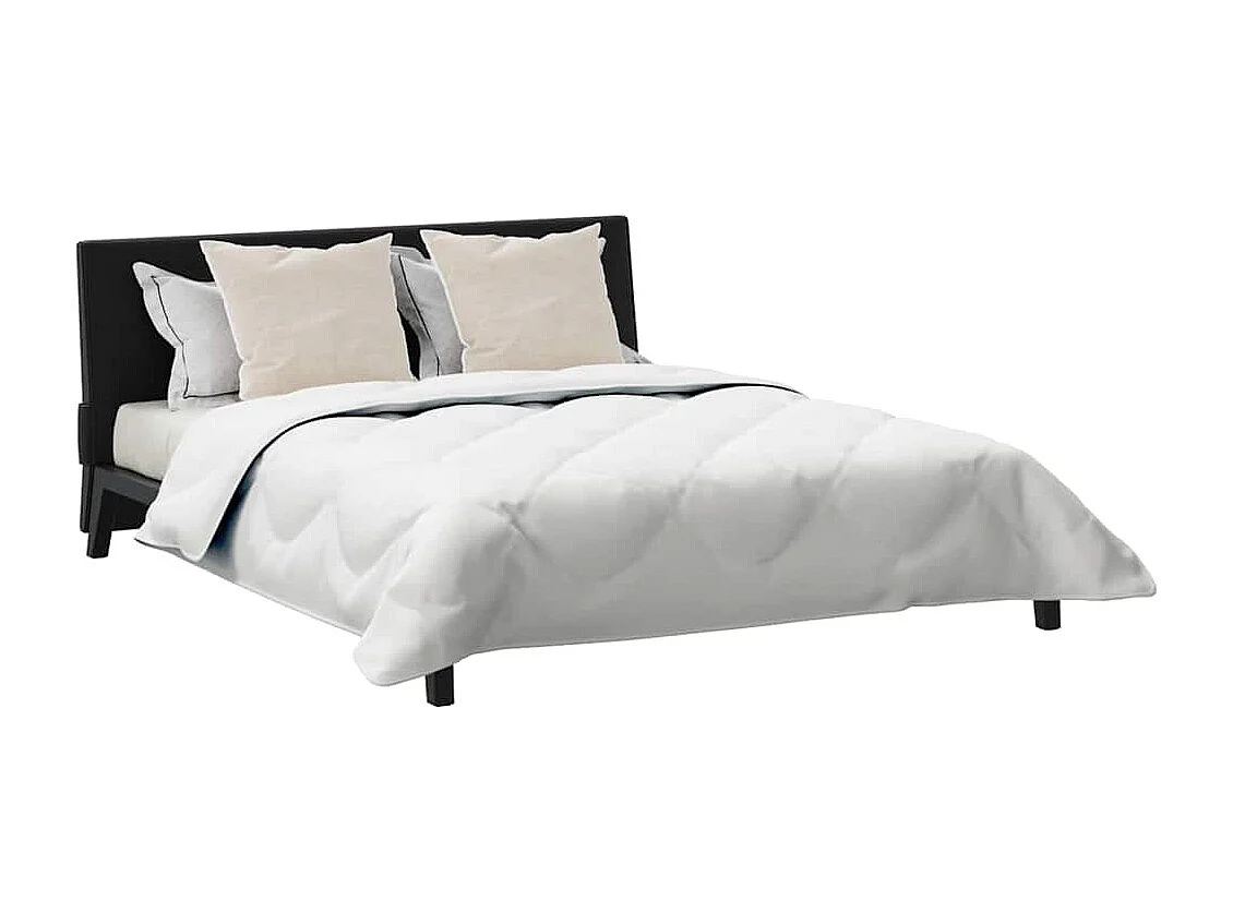 Couette | Duvet | Couverture avec oreiller 3 pcs Blanc 200 x 200 cm Microfibre