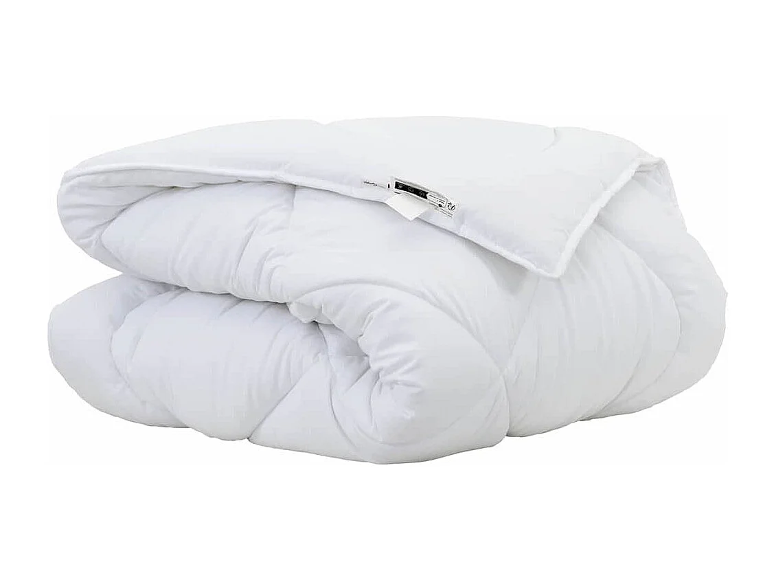 Couettes & Duvets | Couverture Blanc 135 x 220 cm Microfibre