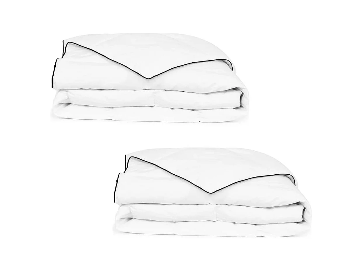 Couette | Duvet | Couverture en duvet d'hiver 2 pcs 155 x 220 cm