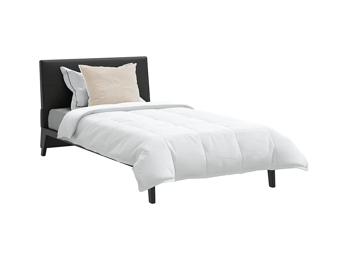 Ensemble de Couette avec oreiller 2 pcs Duvets | Couverture Blanc 135 x 200 cm Bas