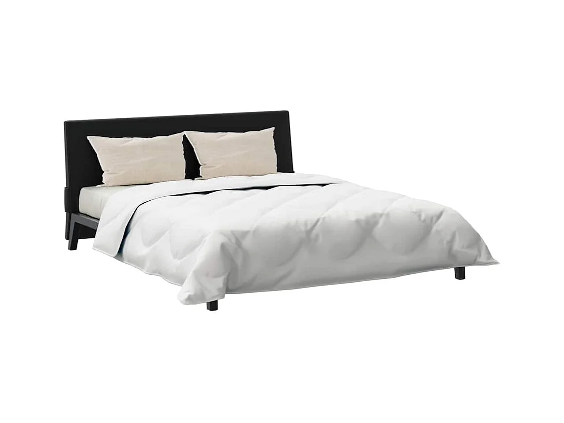 Ensemble de Couette 3 pcs Duvets | Couverture Blanc 240 x 260 cm Microfibre