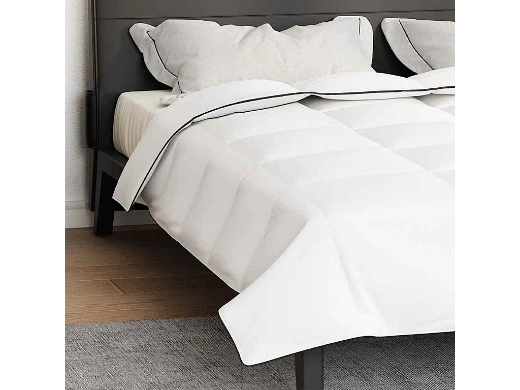Duvet d'hiver | Couette Blanc 200 x 240 cm Bas