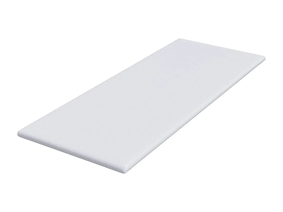 Surmatelas  | Coussins de Matelas | Couvre-matelas Blanc 80 x 200 cm