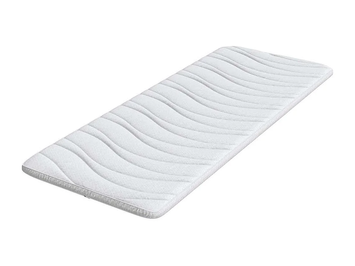 Surmatelas  | Coussins de Matelas | Couvre-matelas Blanc 70 x 200 cm Polyester sans colle