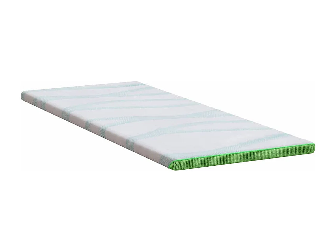 Surmatelas  | Coussins de Matelas | Couvre-matelas Other Blanc et vert 80 x 200 cm