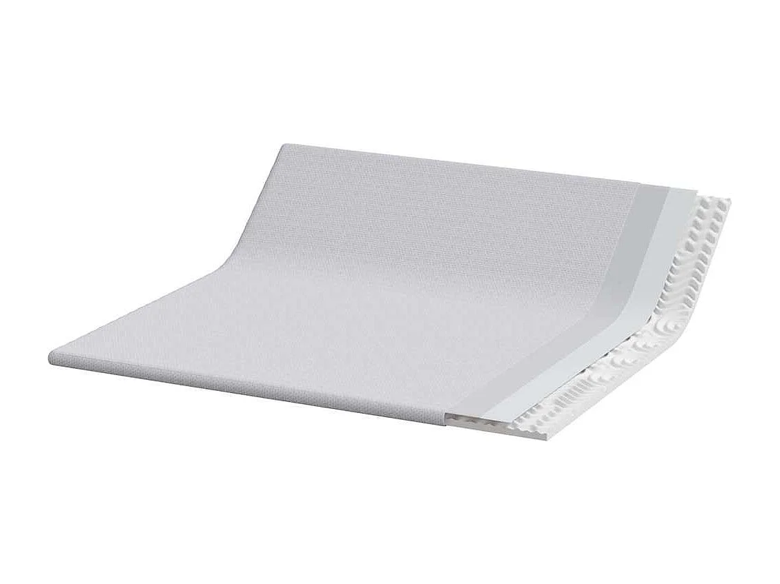 Surmatelas  | Coussins de Matelas | Couvre-matelas Autre Blanc 200 x 200 cm