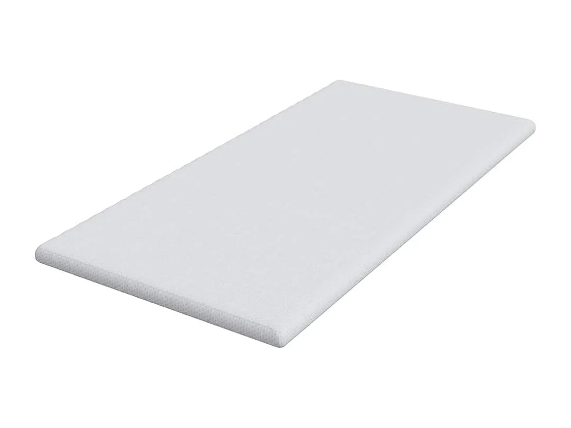 Surmatelas  | Coussins de Matelas | Couvre-matelas Blanc 100 x 200 cm