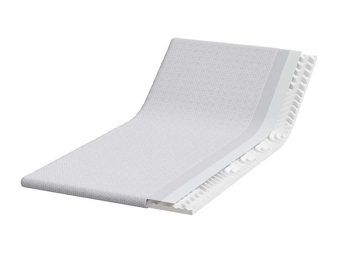 Surmatelas  | Coussins de Matelas | Couvre-matelas Blanc 100 x 200 cm